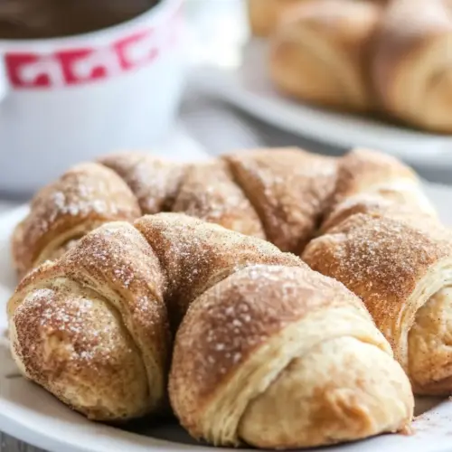 Peanut Butter Snickerdoodle Crescent Rolls