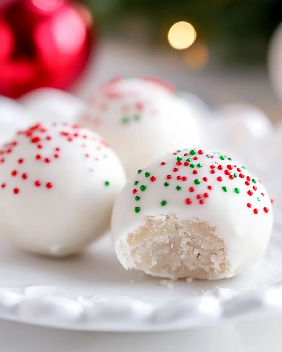 Peanut Butter Snowballs