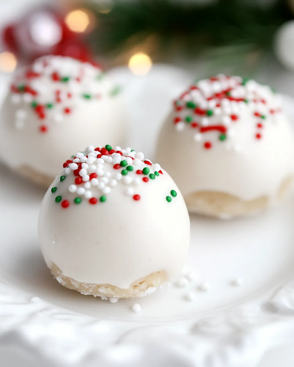 Peanut Butter Snowballs