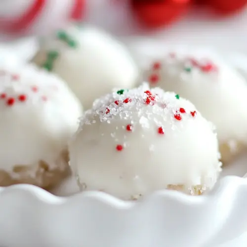Peanut Butter Snowballs