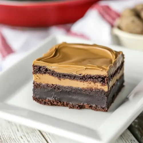 Peanut Butter Truffle Brownies
