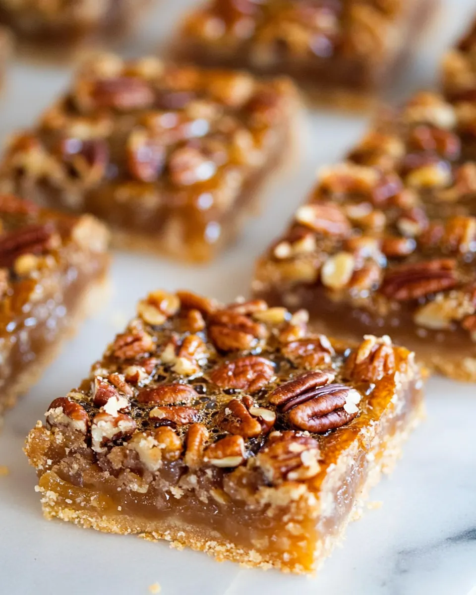 Pecan Pie Bars