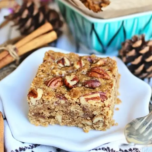 Pecan Shortbread Bars