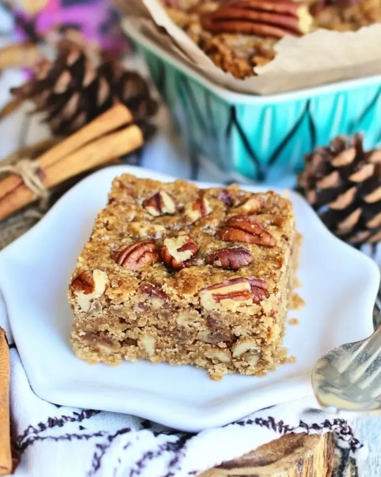Pecan Shortbread Bars