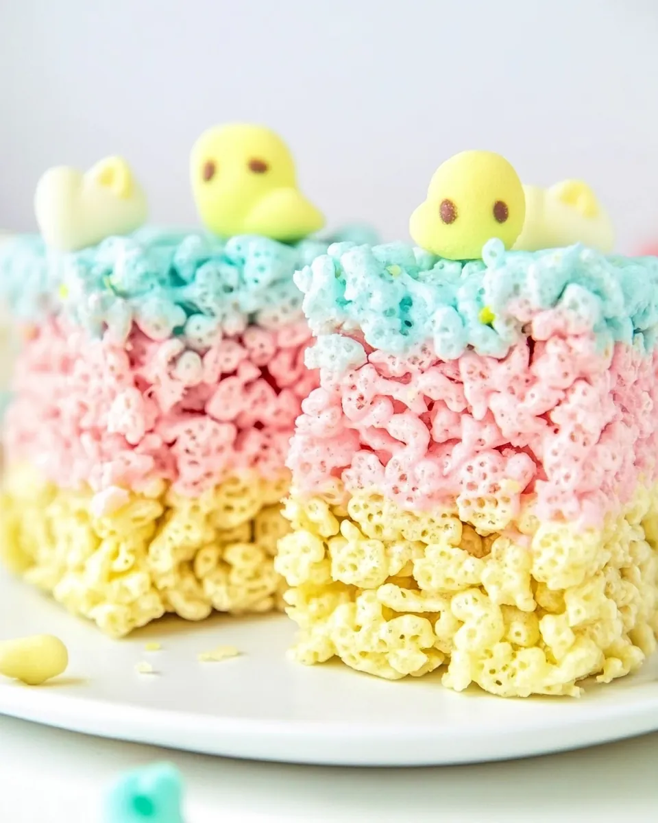 Peeps Rice Krispie Treats