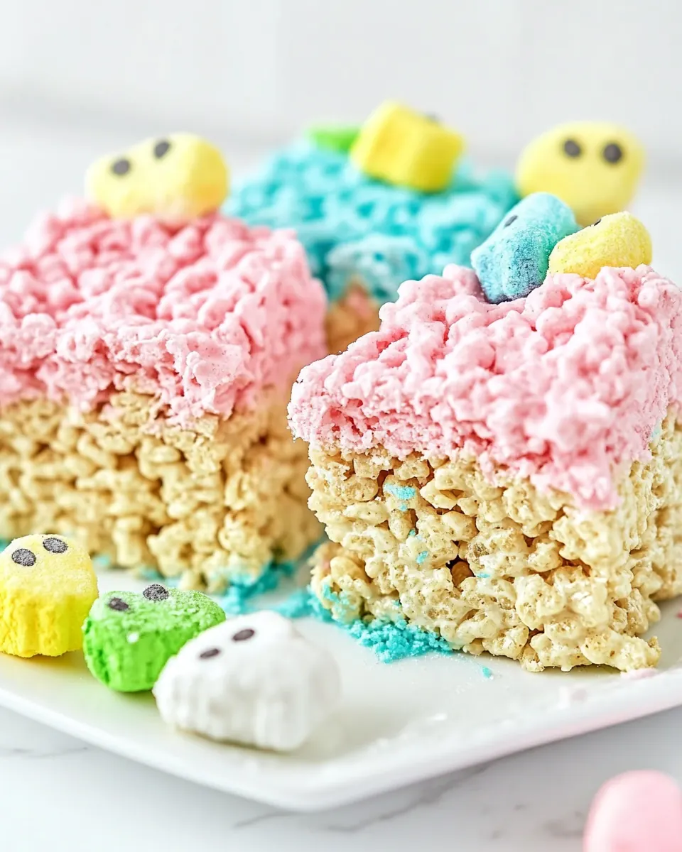 Peeps Rice Krispie Treats