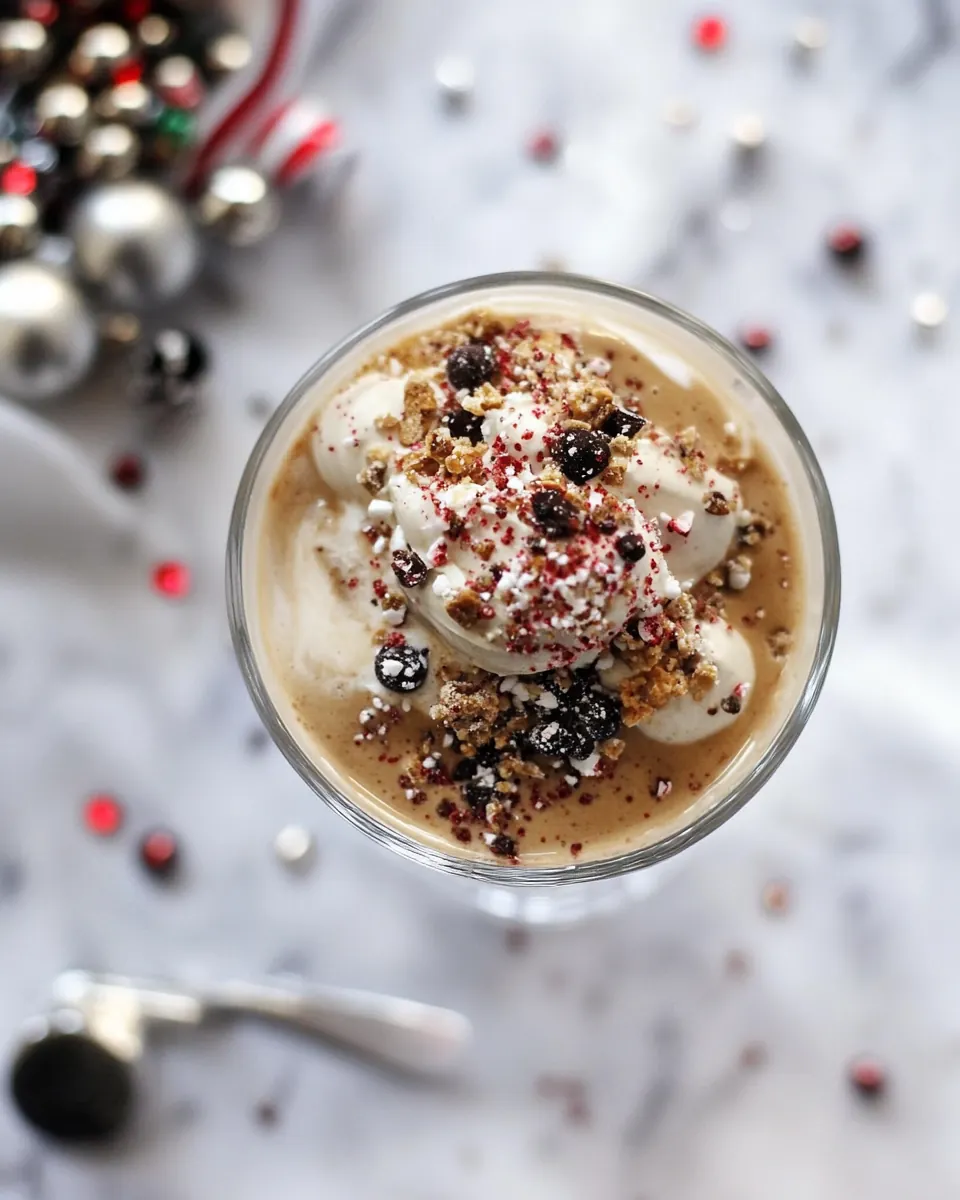 Peppermint Affogato