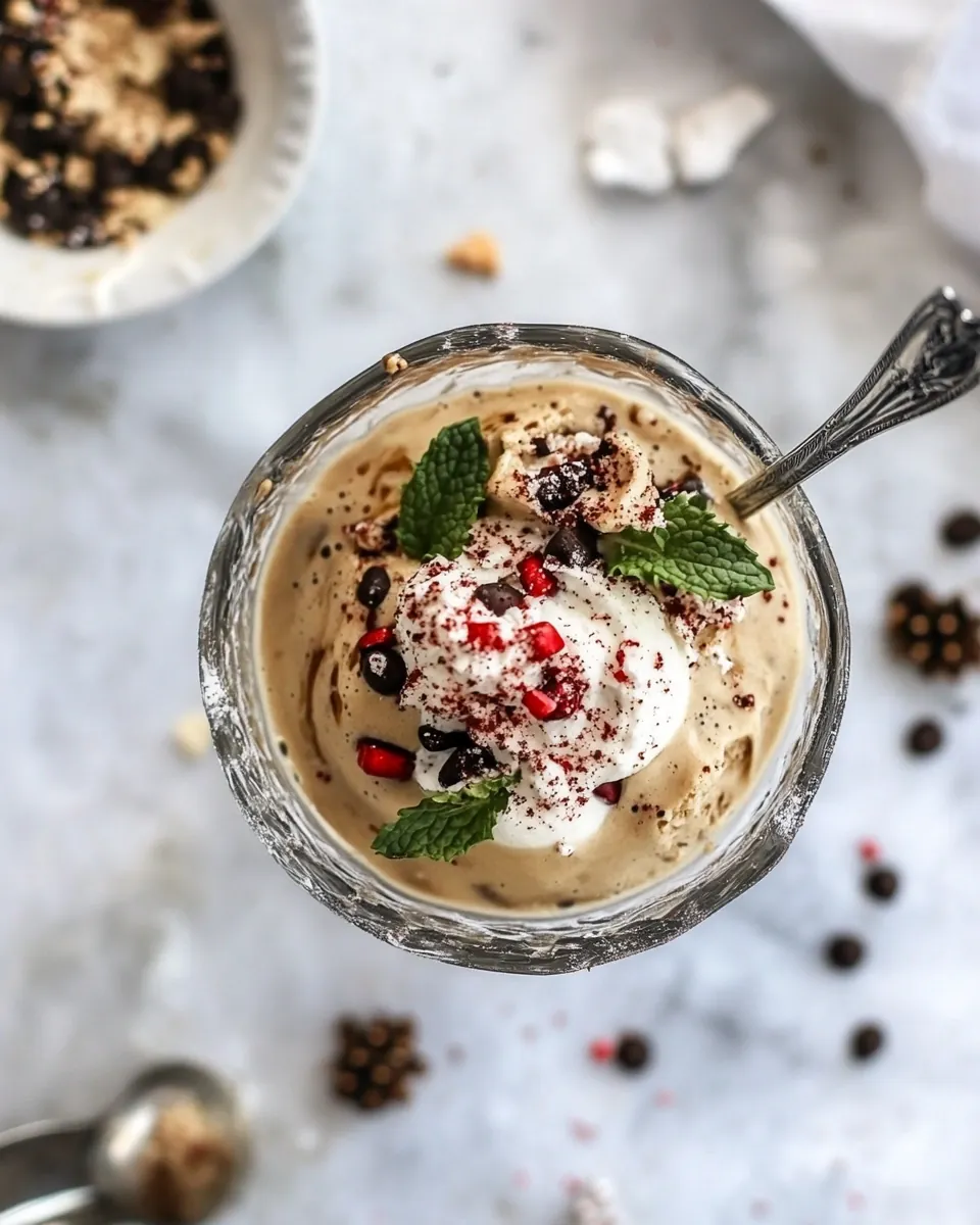 Peppermint Affogato