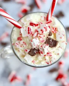 Peppermint Bark Milkshake