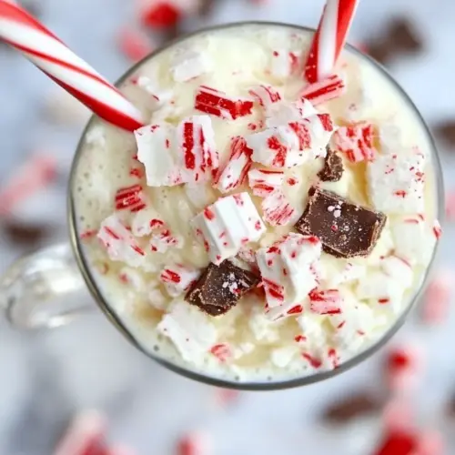 Peppermint Bark Milkshake