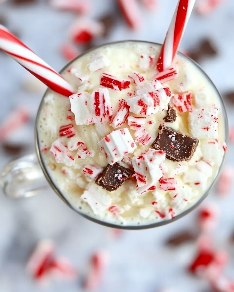 Peppermint Bark Milkshake
