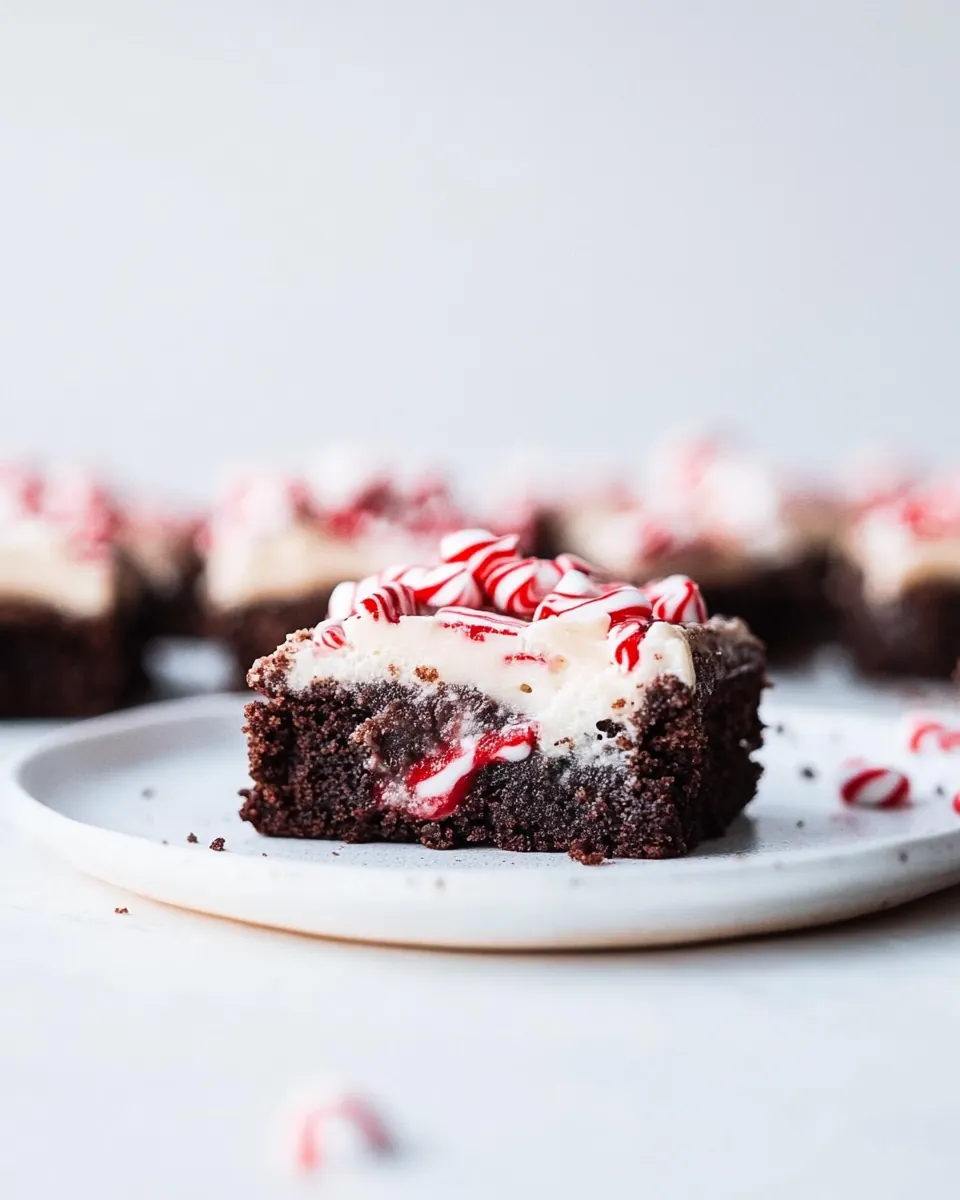 Peppermint Brownies