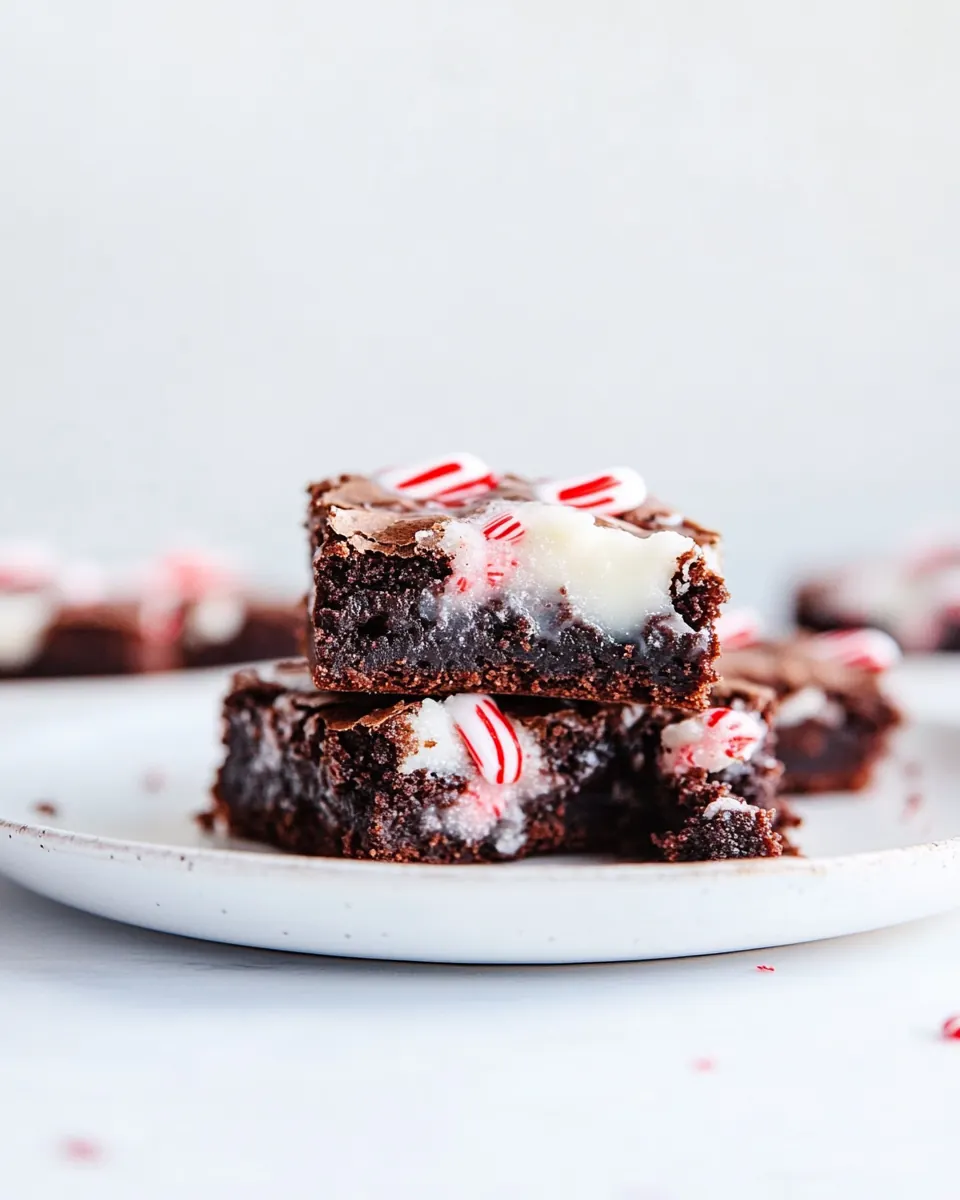 Peppermint Brownies