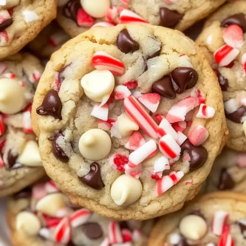 Peppermint Chocolate Chip Cookies
