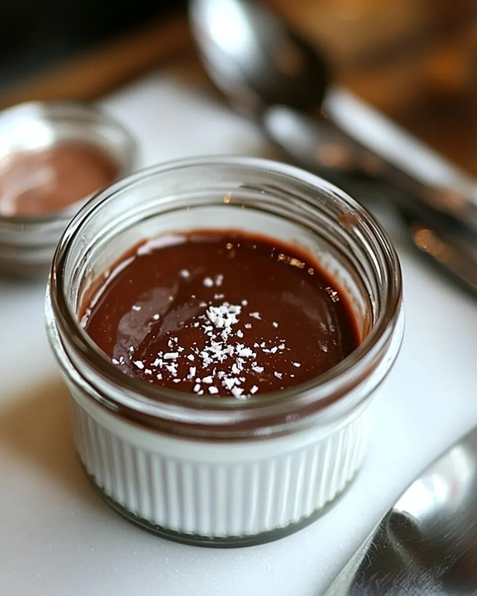 Peppermint Chocolate Sauce