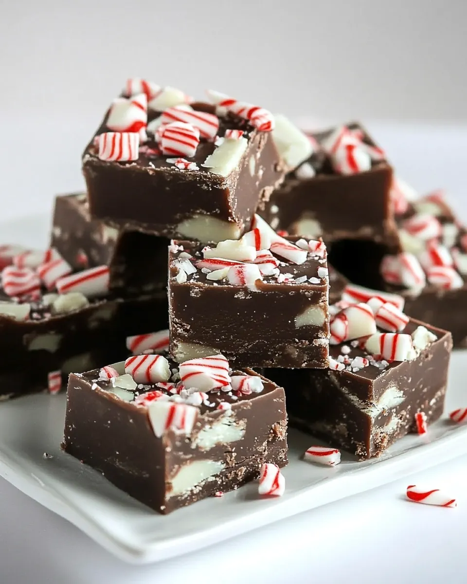 Peppermint Fudge
