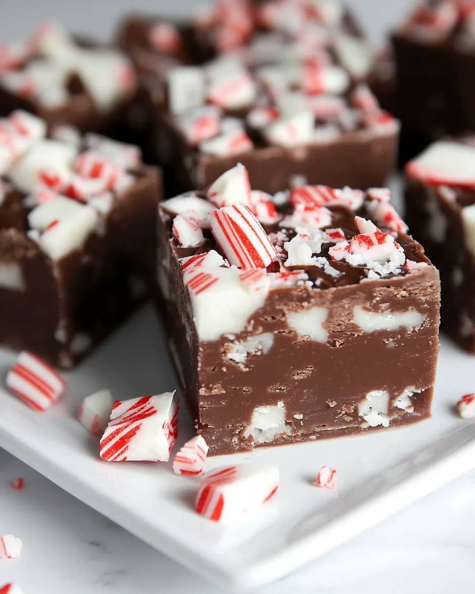 Peppermint Fudge
