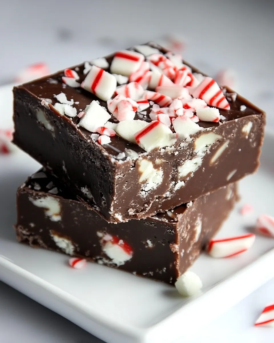 Peppermint Fudge