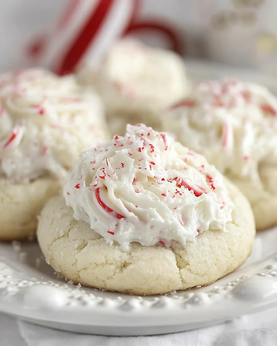 Peppermint Meltaways Cookies