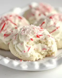 Peppermint Meltaways Cookies