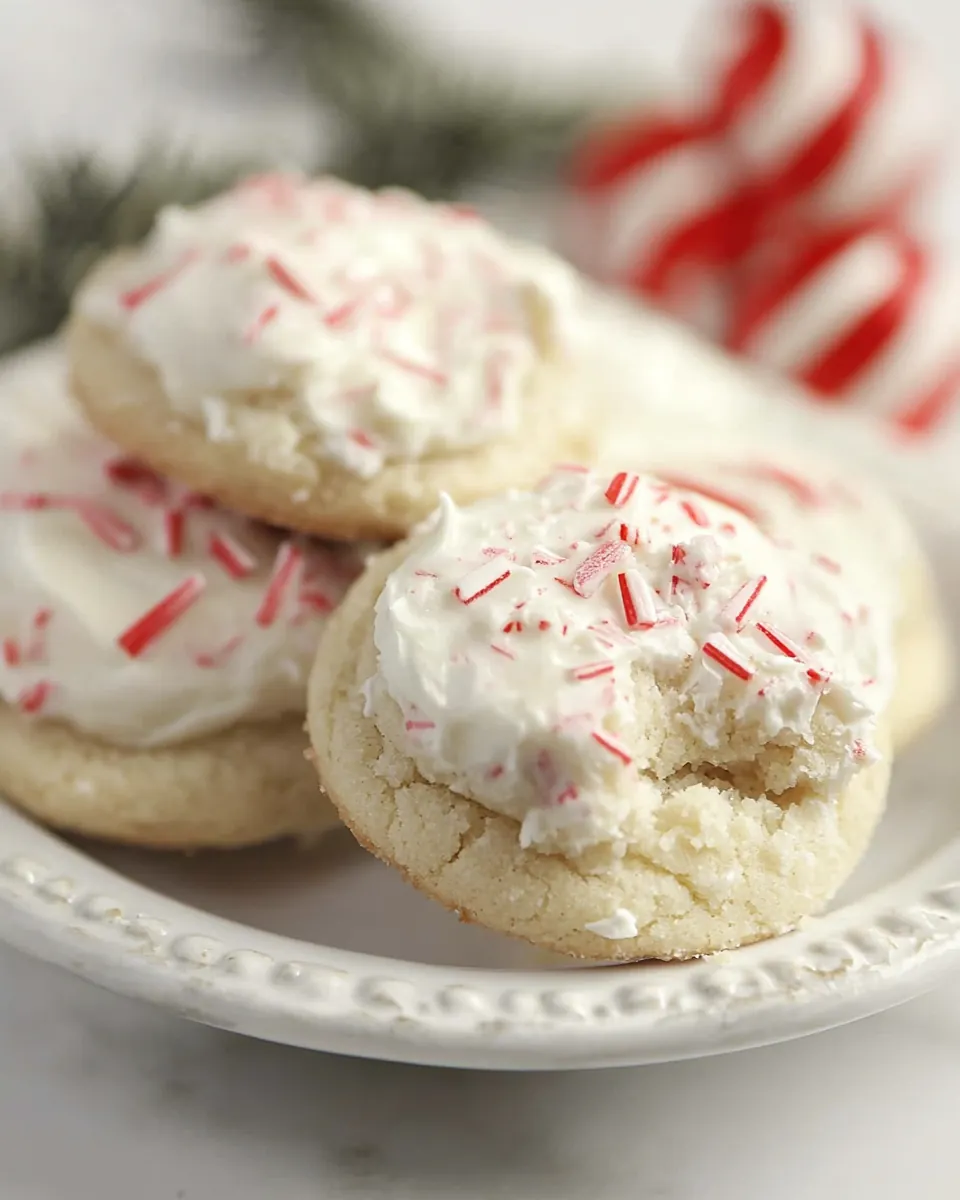 Peppermint Meltaways Cookies