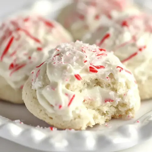 Peppermint Meltaways Cookies