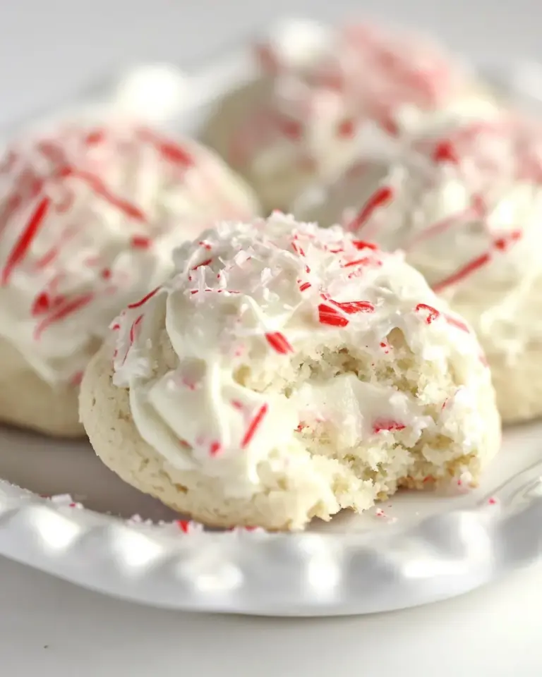 Peppermint Meltaways Cookies
