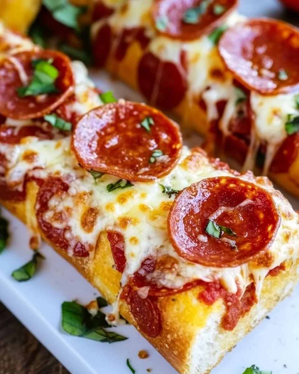 Pepperoni French Bread Pizza