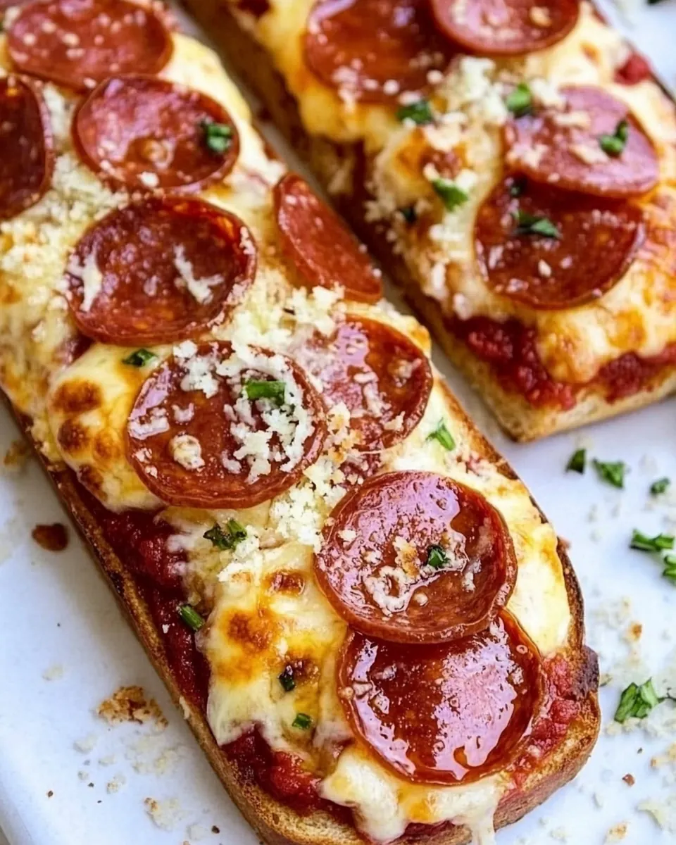 Pepperoni French Bread Pizza
