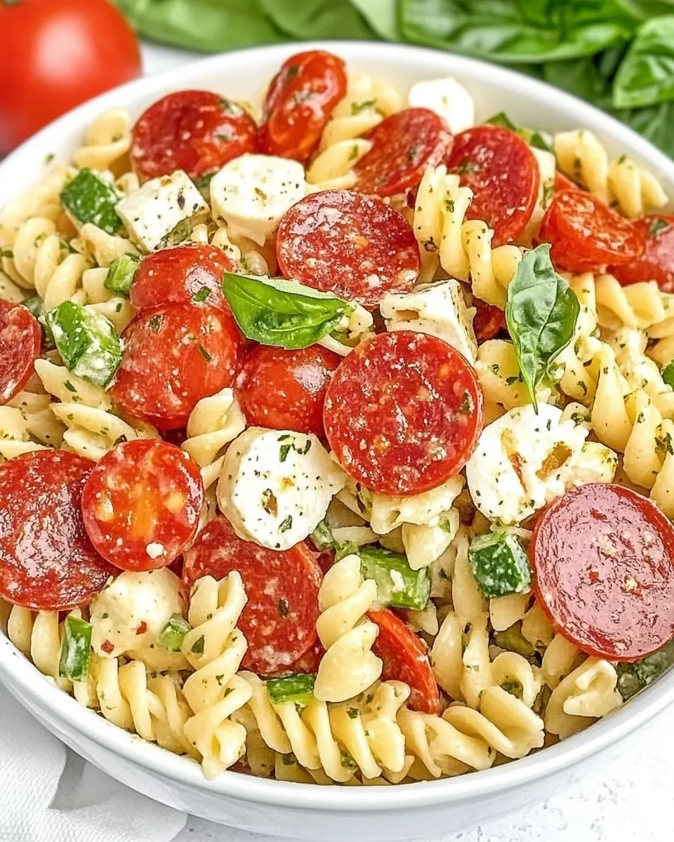 Pepperoni Pasta Salad