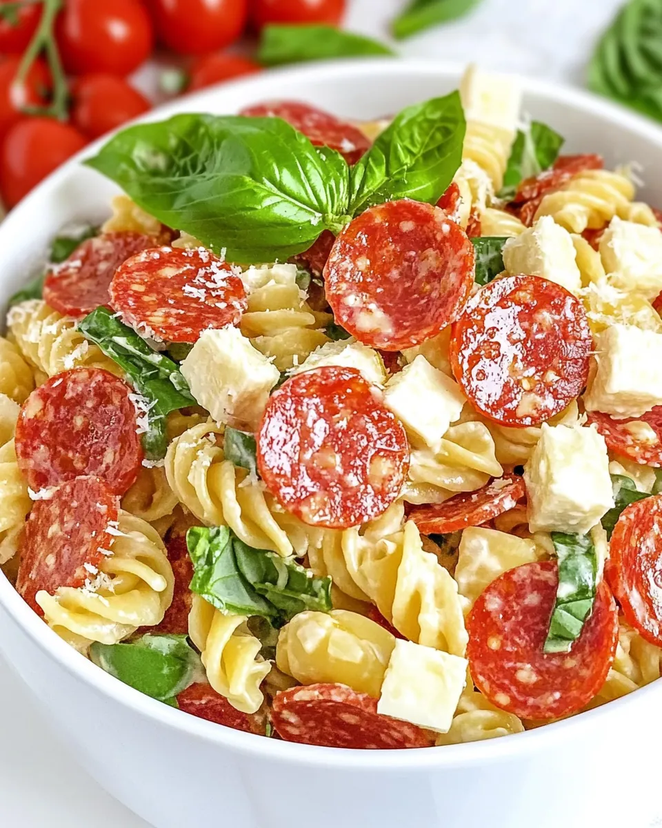 Pepperoni Pasta Salad
