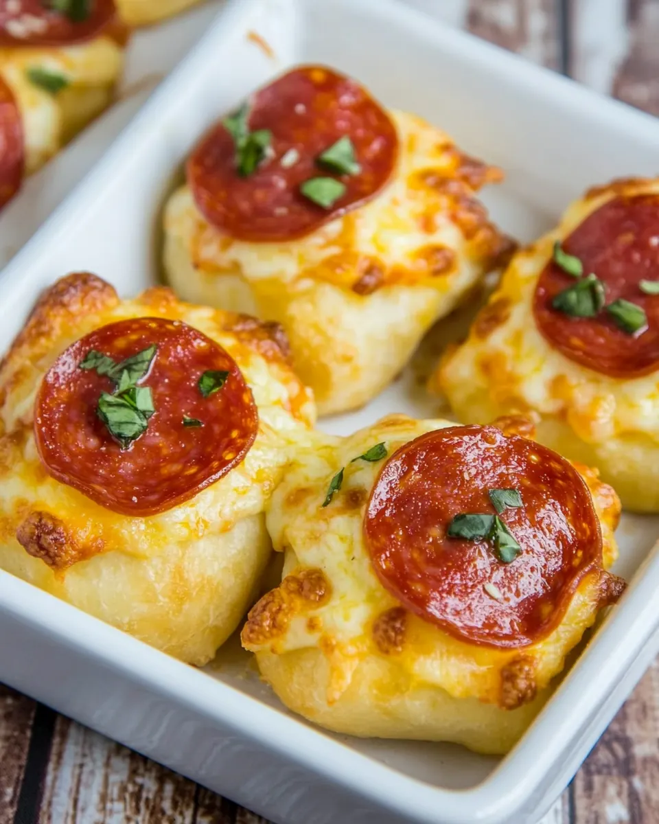 Pepperoni Pizza Poppers