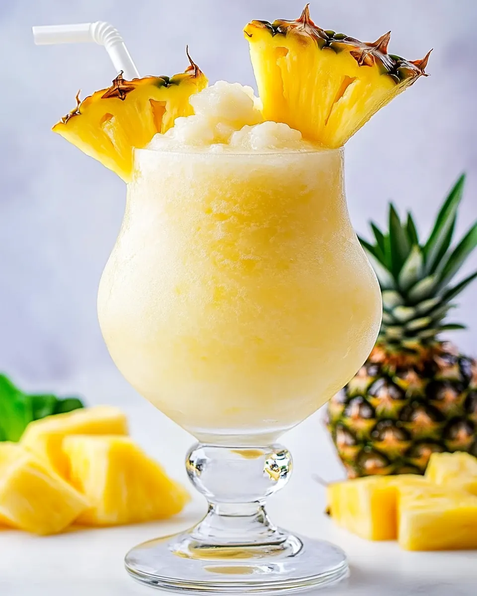 Pera Piña Rice and Pineapple Drink