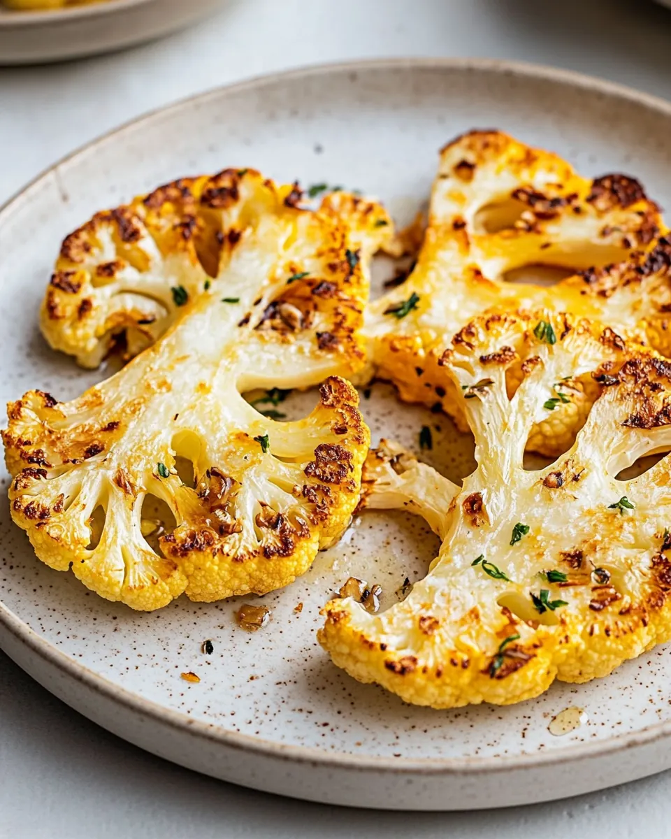 Perfect Cauliflower Steaks Recipe