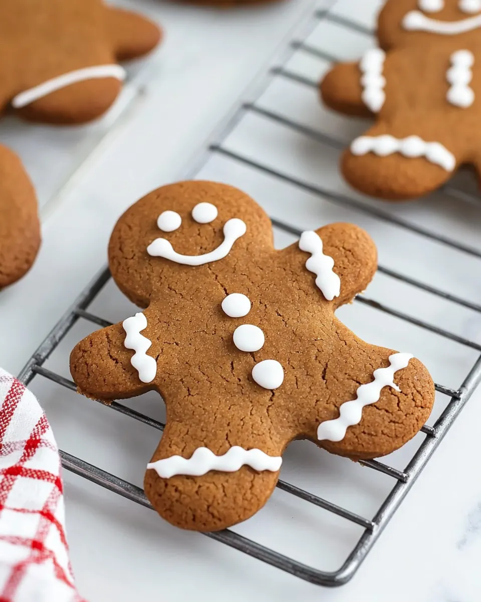Perfect Gingerbread Cookie Recipe