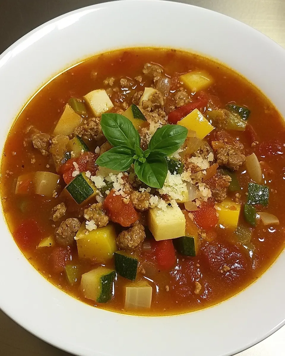 Perfect Vegetarian Minestrone