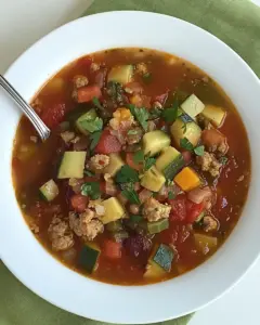 Perfect Vegetarian Minestrone
