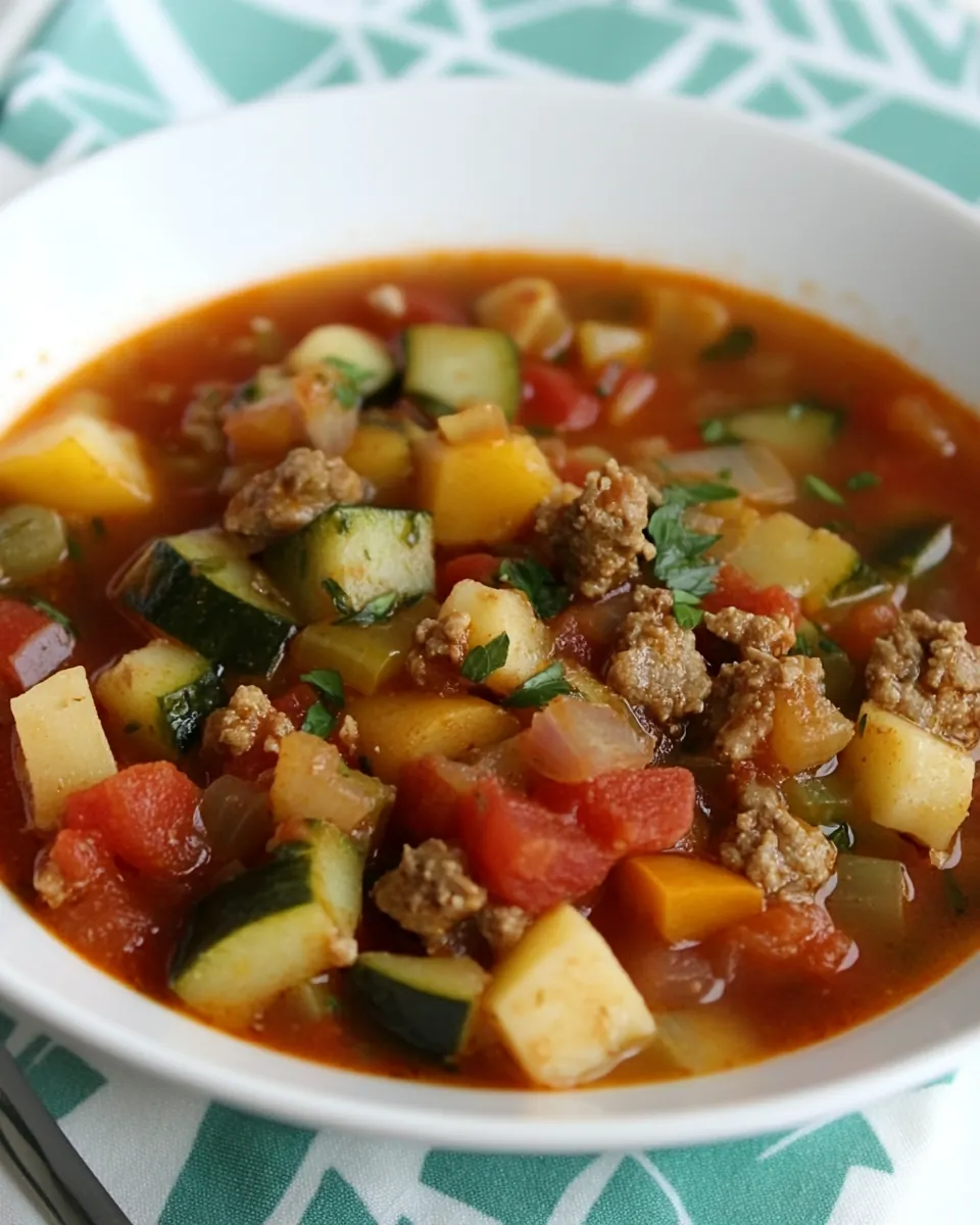 Perfect Vegetarian Minestrone