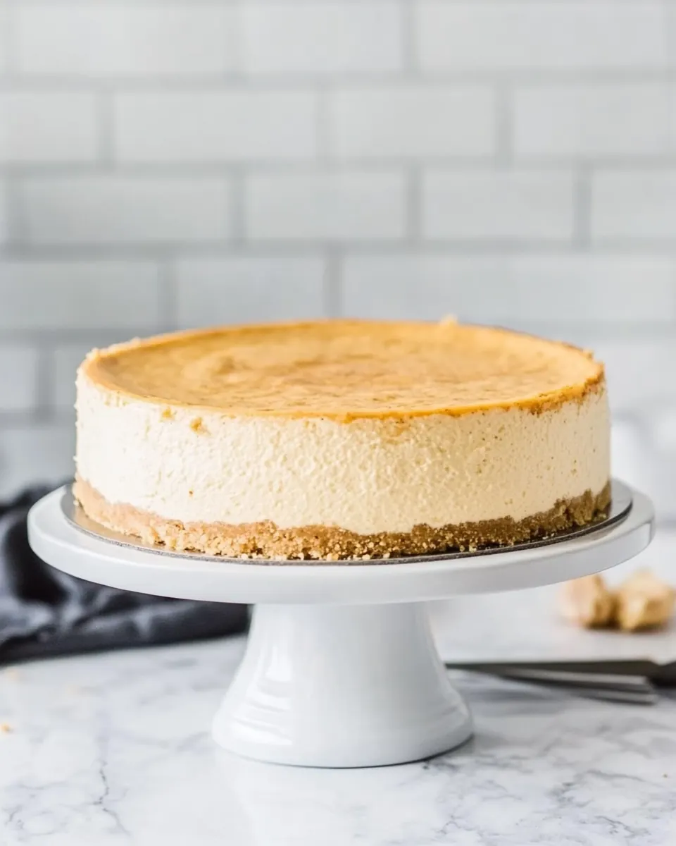 Perfectly Perfect Pumpkin Cheesecake