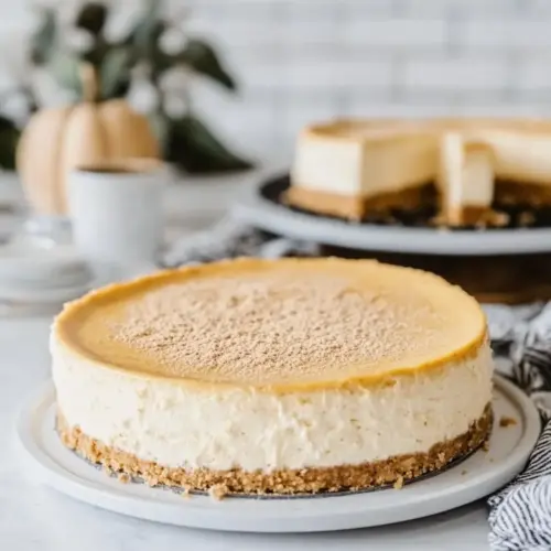 Perfectly Perfect Pumpkin Cheesecake