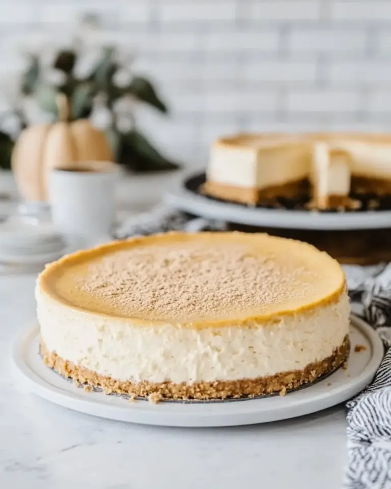Perfectly Perfect Pumpkin Cheesecake