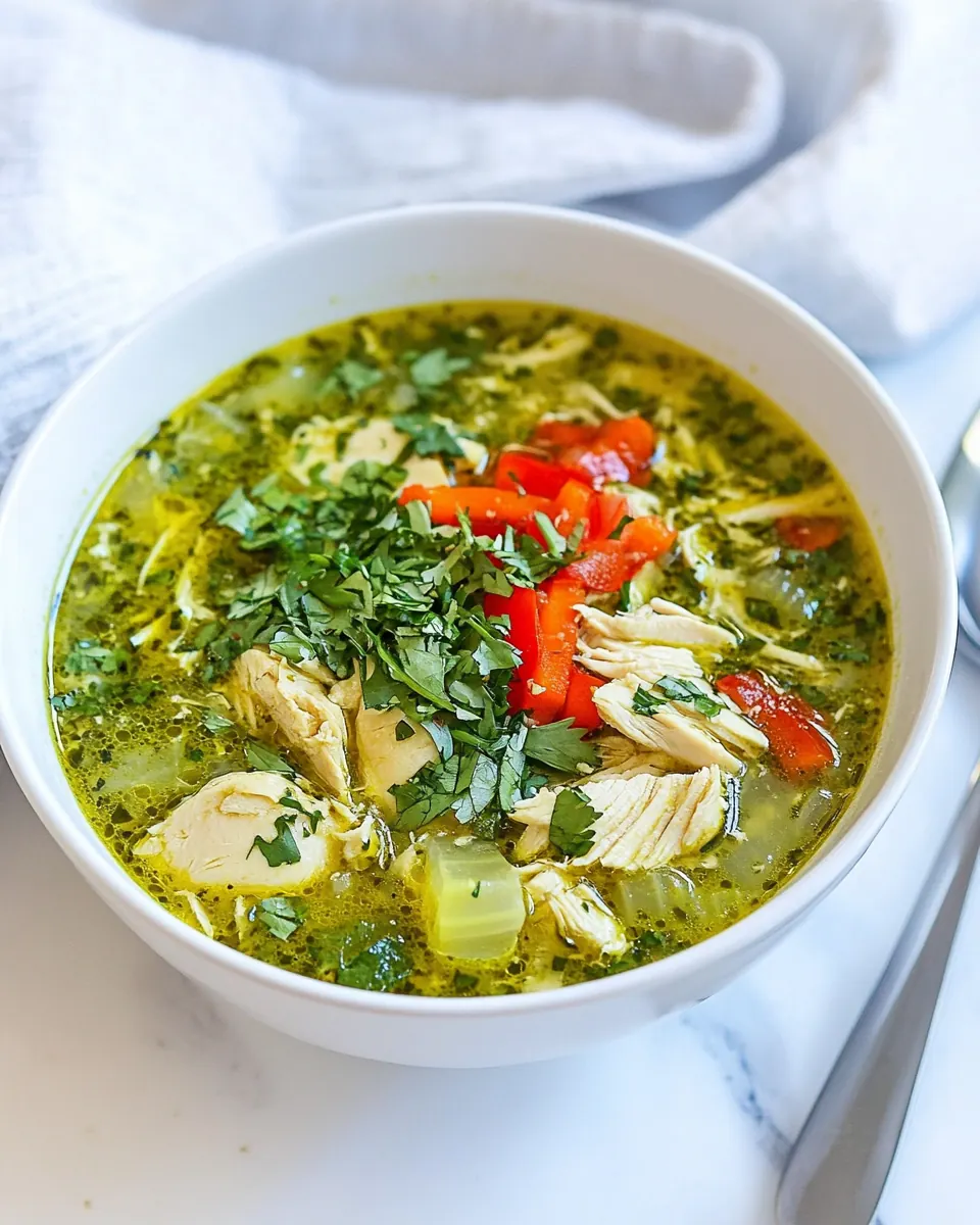 Peruvian Chicken Soup