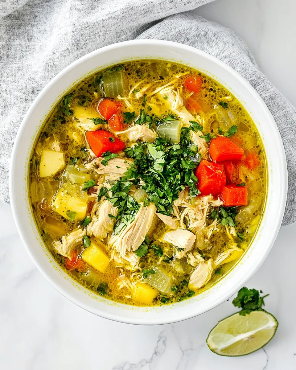 Peruvian Chicken Soup