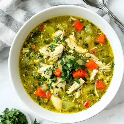 Peruvian Chicken Soup