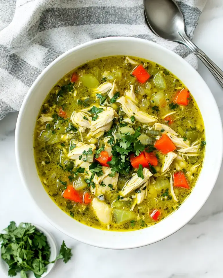 Peruvian Chicken Soup