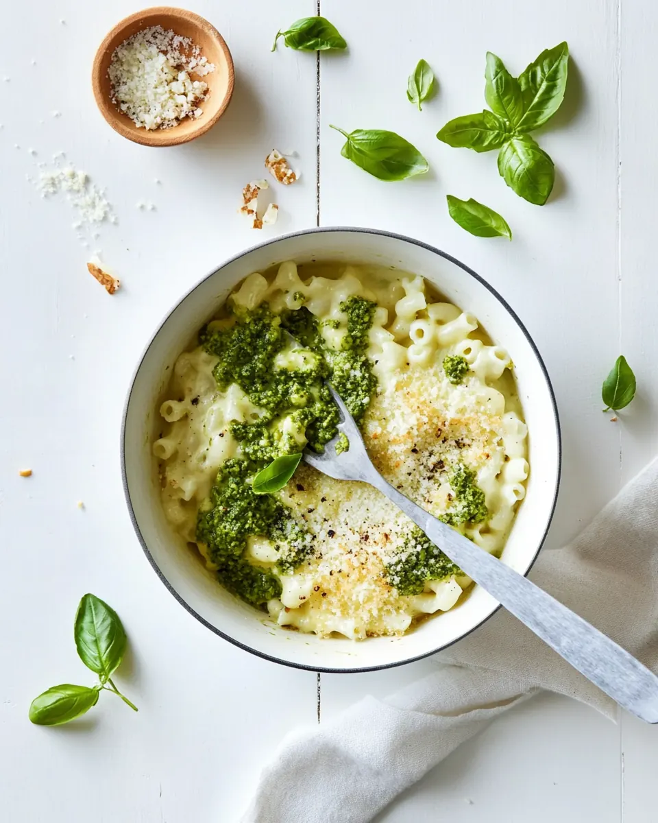 Pesto Havarti Mac and Cheese