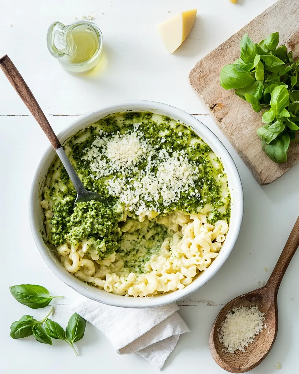 Pesto Havarti Mac and Cheese
