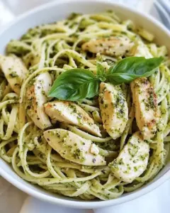 Pesto Pasta with Chicken