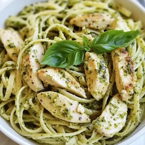 Pesto Pasta with Chicken
