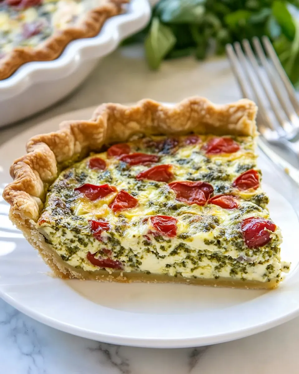 Pesto Quiche